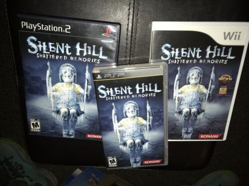 Silent Hill Shattered Memories With Manual Reprint Sony 