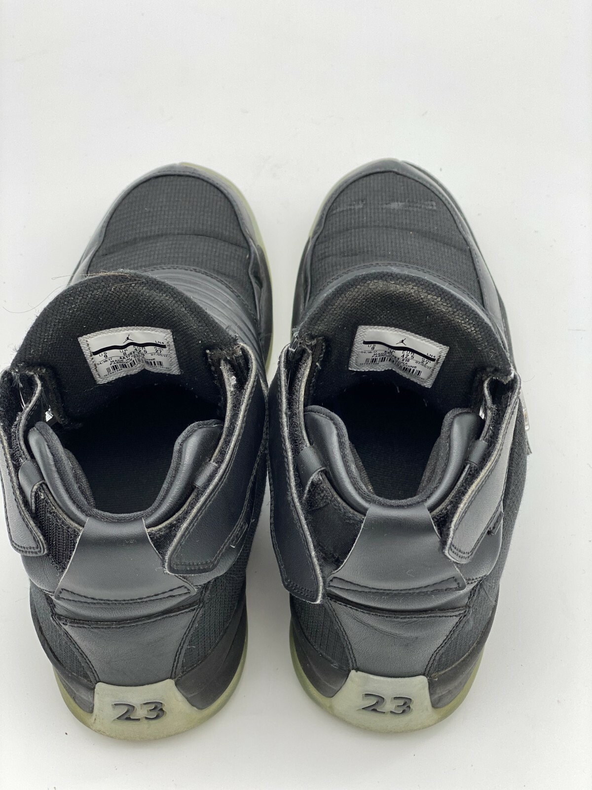 Jordan Generation 23 Men size 9 Black rare comfortable image 9
