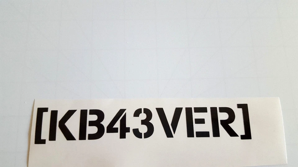 KB43VER Carreras Drifting Ken Bloque Vinilo Calcomanía Adhesiva Coche Camión Importación Nacional Foto 4 de 4