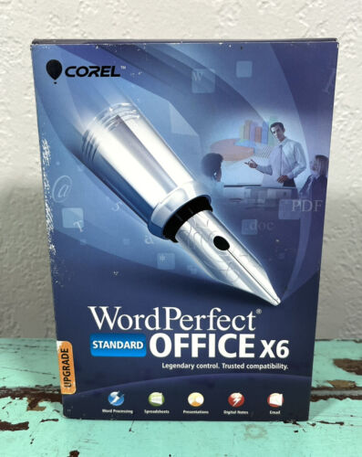 NEW Unused Corel Office X6 Standard Edition (Old Version) UPGRADE for Windows - Picture 1 of 7