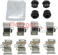 Original Metzger ZubehöRsatz Scheibenbremsbelag 109-0015 FüR Chrysler CitroëN