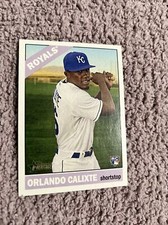 2015 Topps Heritage High Number Orlando Calixte RC 697 Kansas City Royals