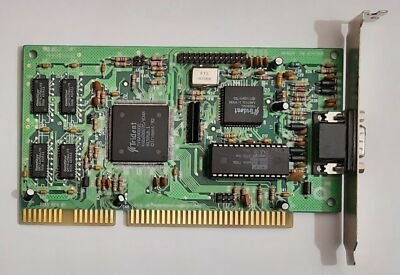 Trident 7133 Rev B1 ISA Grafikkarte (TVGA9000C, 512KB, retro, 1993)