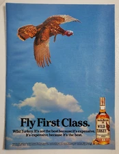Vintage Austin Nichols Wild Turkey Ad