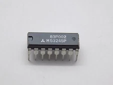 1x Mitsubishi M53245P BCD-To-Decimal Decoder-Driver (1 of 10 Out) PDIP-16 