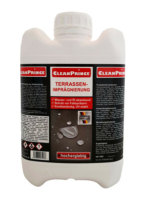 Imprégnation de pierre 2 x 1000 ml – Revêtement de pierre, protection de façade, imprégnation de béton, imprégnation de brique, imprégnation de toit, imprégnation de cheminée