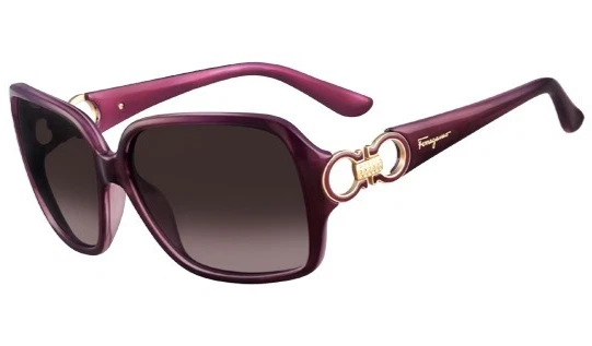 Salvatore Ferragamo Purple Sunglasses for Women for sale | eBay display picture 1