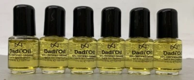 (6) Famous Names Dadi’ Oil 95% Certified Organic Nail & Skin Treatment – 3.75ML