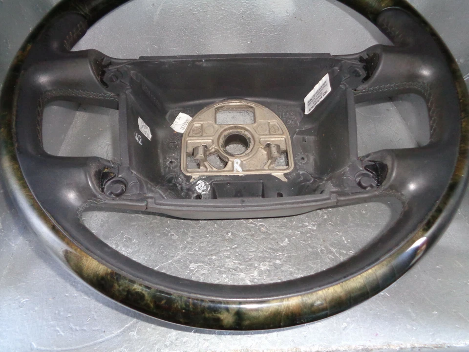 VW Touareg 7L 5.0 V10 Lenkrad Airbaglenkrad Wurzelholz TRW 3D0419091AA - Bild 4 von 4