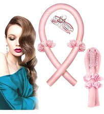 Bigodino Lungo per Boccoli,Boccoli Capelli Senza Calore,Fascia arricciacapelli