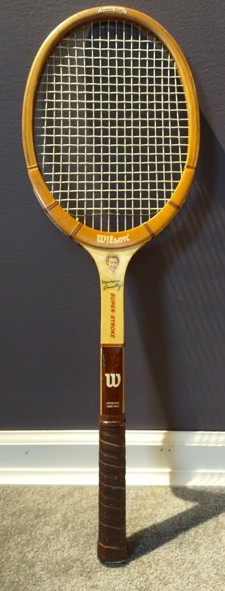 Vtg. Wilson Maureen Connolly Speed Flex Fibre Face Super