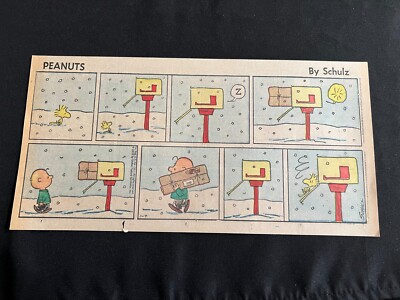 02 PEANUTS by Charles Schulz Lot of 52 Sunday Third Page Strips