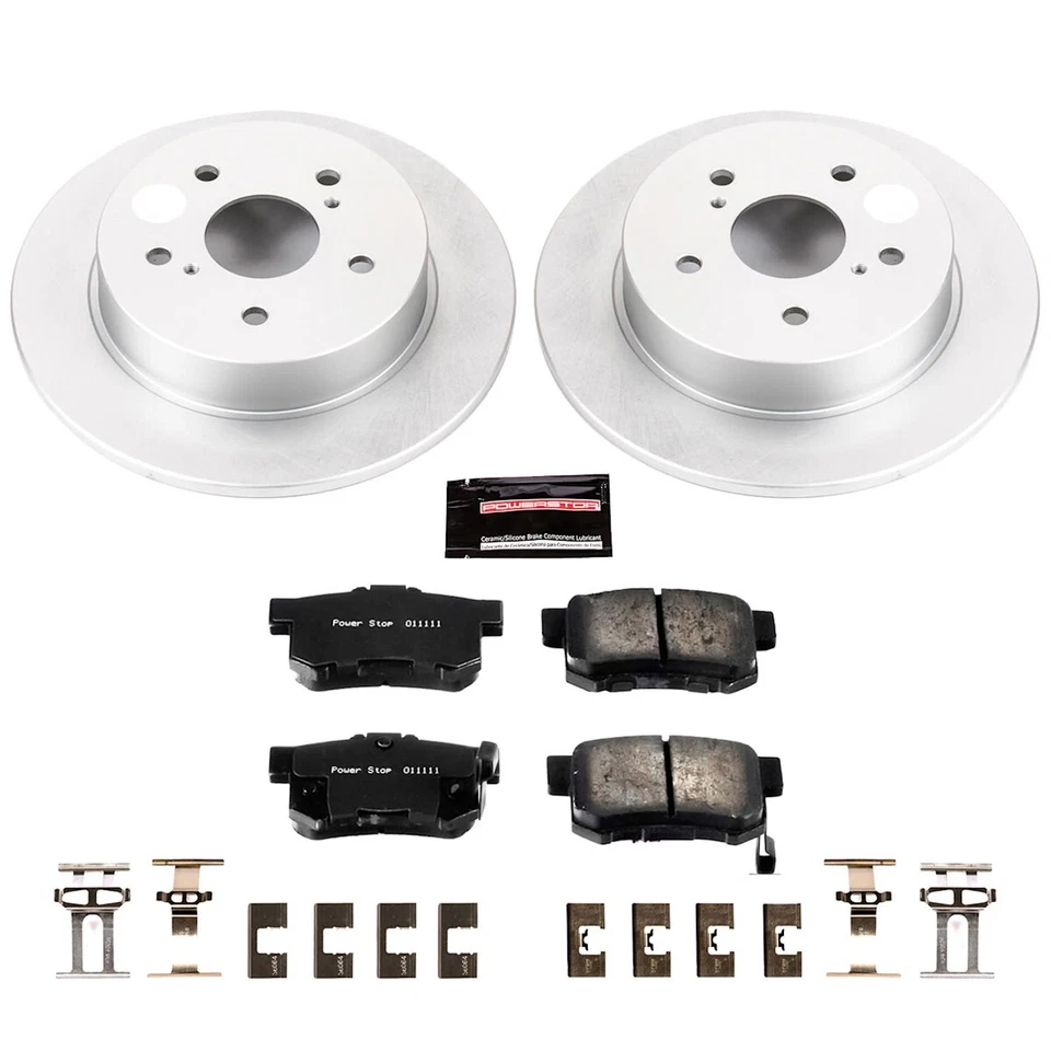 CRK5889 Powerstop Brake Disc and Pad Kits 2-Wheel Set Rear for Suzuki SX4 07-13 - Image 3 of 3