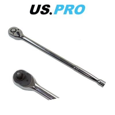 1 In Drive Ratchet US PRO Extra Long 380mm 1/2" Drive 72-Tooth Quick Release Ratchet - Heavy Duty Tool 3 8 Snap On Ratchet Long - Foto 2