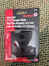 Red Devil 3162 2.5" Replacement 4 Edge Scraper Blade