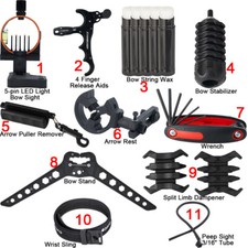 Compound Bow Accessories Stabilizer Sight Release Aids Archery Bow Hunting Tool