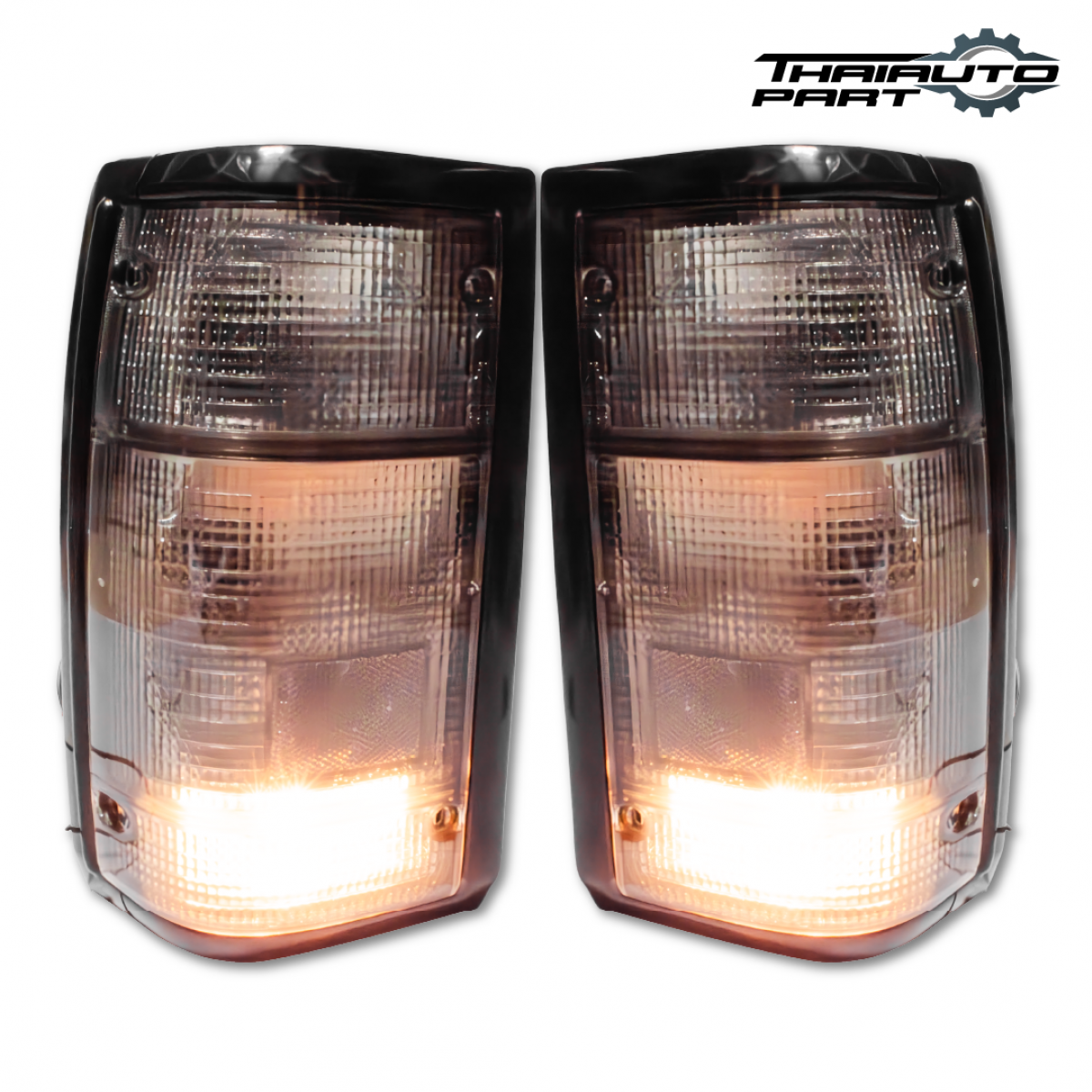 Tail Light Rear Lamp Clear Lens Fit Mazda B2000 B2200 B2600 Pickup