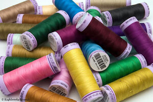 Mettler Silk Finish Cotton Thread Color Chart