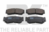 NK 223451 Bremsbelagsatz, Scheibenbremse FüR Hyundai