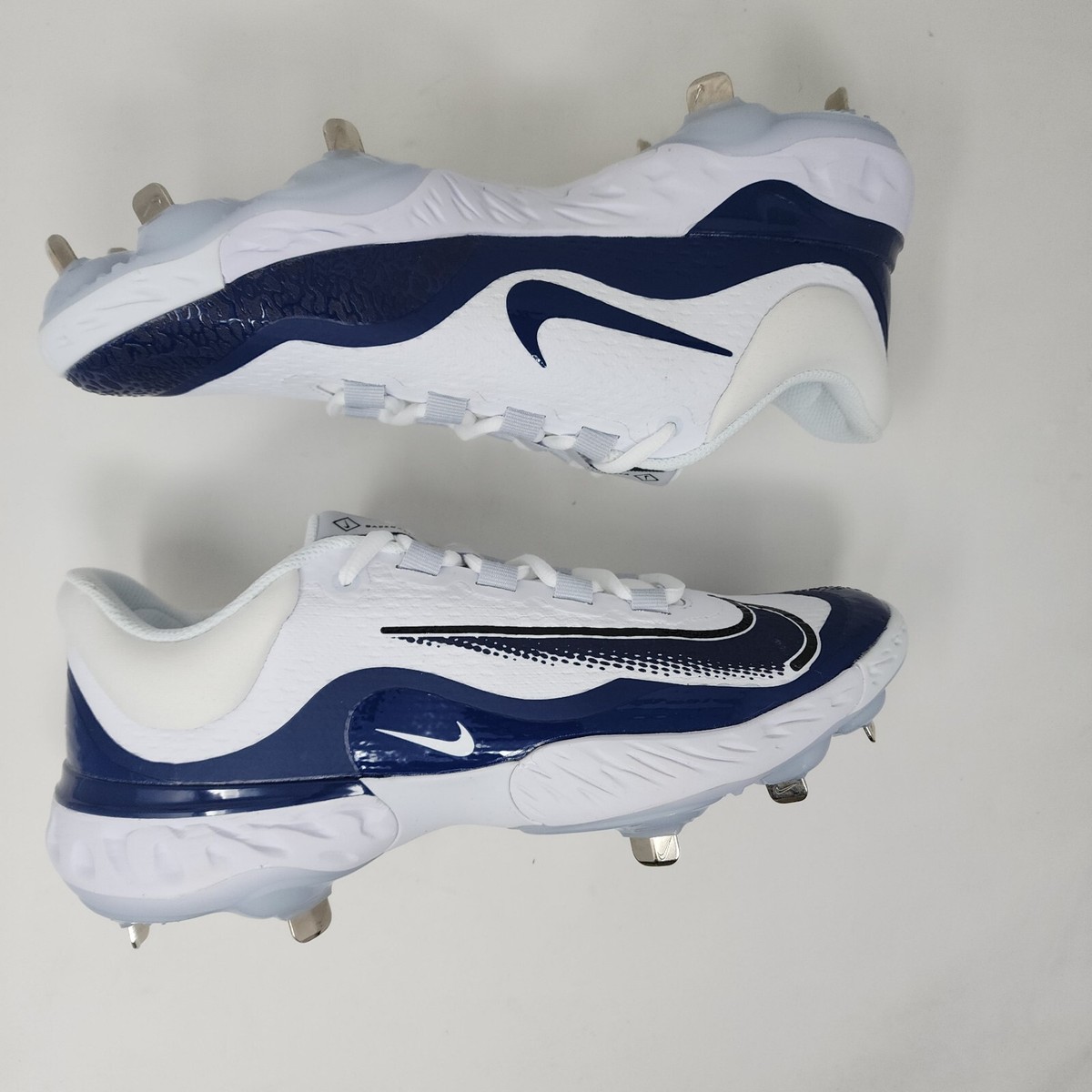 Nike Baseball Cleats Mens 9 White Alpha Huarache React Elite 
