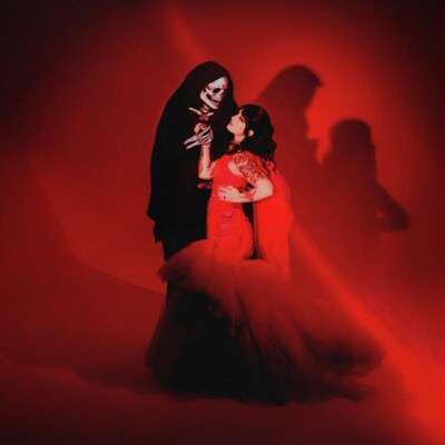 MOTHICA - KISSING DEATH (HALF RED/HALF BLACK W/BLACK SPL)   VINYL LP NEU