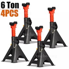 6 Ton 4Pcs Axle Stands Lifting Capacity Stand Heavy Duty Car Caravan Floor Jack