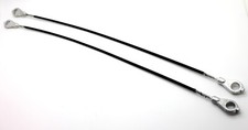 New Tailgate Cable Set Pair For 1976-86 Jeep Cj Cj-7 Cj-8 Cj7 Cj8 New Tailgate Cable Set Pair For 1976-86 Jeep Cj Cj-7 Cj-8 Cj7 Cj8
