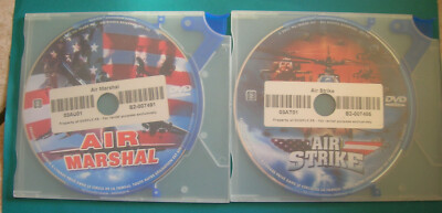 DVD Gehäuse Slim SET 2 DVD AIR MARSHALL + AIR STRIKE (B33b)