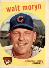 1959 Topps 488 Walt Moryn VG-EX #D258517