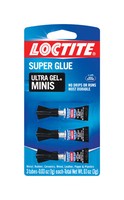loctite 3-pk Super Glue Ultra Gel Minis No Drip Durable Clear 1906107 loctite 3-pk Super Glue Ultra Gel Minis No Drip Durable Clear 1906107