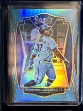 2021 Select Vladimir Guerrero Jr Light Blue Prizm Premier Level MINT SP /35