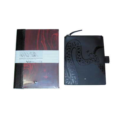 New Montblanc et Noir Serpent Marble Fountain Pen Gift of Writing