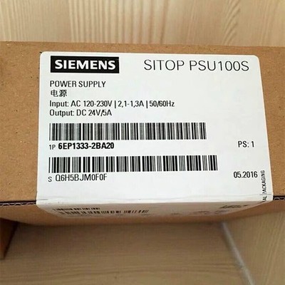 6EP1333-2BA20 1PCS New Siemens Sitop PSU100S Power Supply In Box 6EP13332BA20