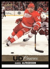 2013-14 Upper Deck UD Canvas Daniel Alfredsson Detroit Red Wings #C167