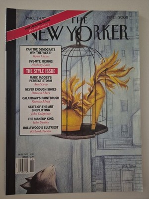 The New Yorker   1. September 2008   The Style Issue   US-Wahl, Marc Jacobs &...