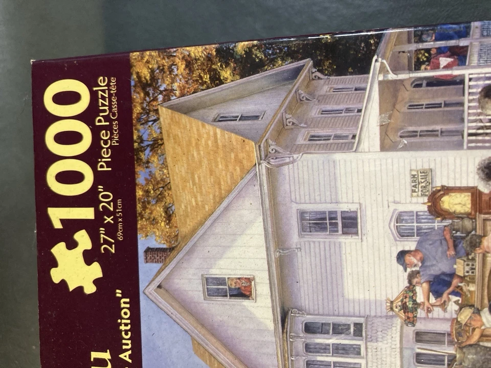 Rompecabezas de subasta de granja The Art Of Susan Brabeau 1000 piezas usado Foto 2 de 3