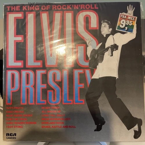 Rare Elvis Compilation The King Of Rock N Roll - Dutch pressing