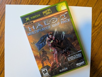 Microsoft XBOX - Halo 2 Multiplayer Map Pack - Complete w Case and Manual - CIB