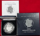 2024 MORGAN SILVER DOLLAR FROM U.S. MINT WITH BOX & CERTIFICATE OF AUTHENTICITY
