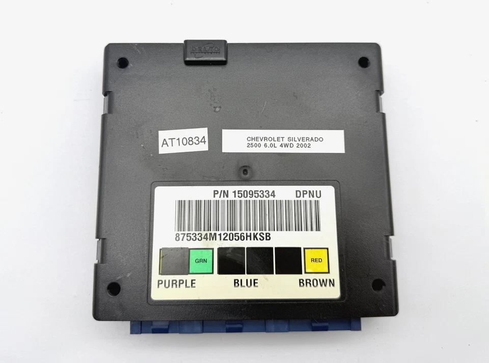 OEM 02-05 Chevrolet Silverado 2500 GMC Sierra Body Control Module BCM BCU Unit - Image 2 of 4