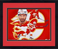 Framed Nazem Kadri Flames 16x20 Photo Print - Signed by Brian Konnick - LE 25