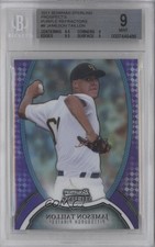 2011 Bowman Sterling Purple Refractor /10 Jameson Taillon #8 BGS 9 MINT 3k6