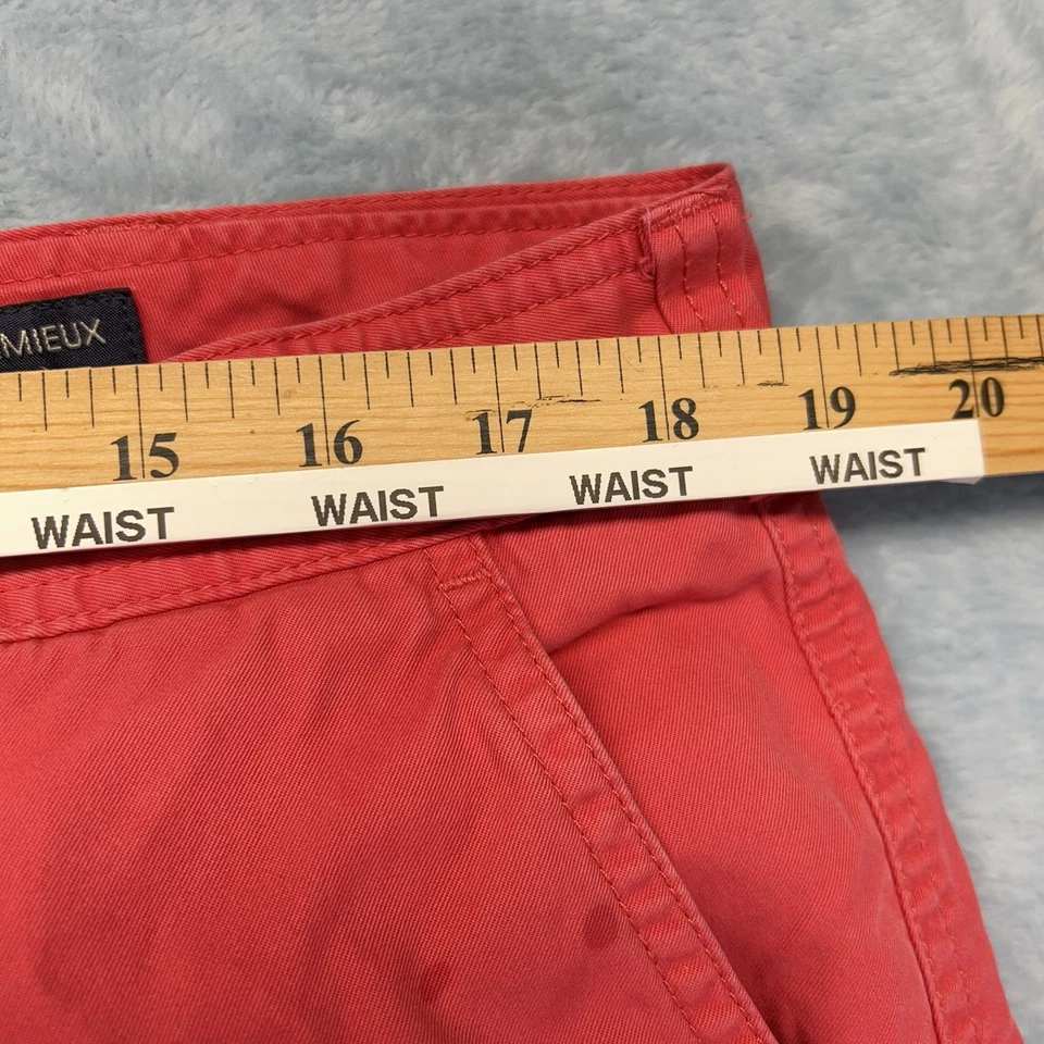 Daniel Cremieux 工装短裤 38 红色 10 英寸苦恼 — 第 4/4 张图片