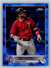 2022 Topps Chrome Sapphire Edition Josh Donaldson #226 Minnesota Twins