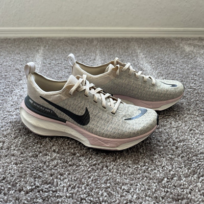 Nike ZoomX Invincible Run 3 women s Running Shoes Beige/Pink/Black US 8
