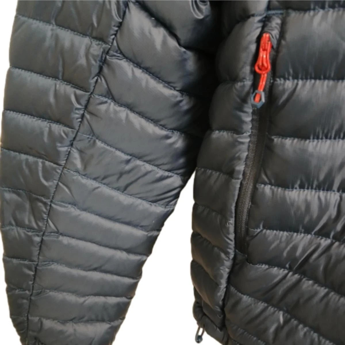 Montane Pertex Quantum Down Jacket Hooded Blue Puffer Coat Insulated Size Medium image 8