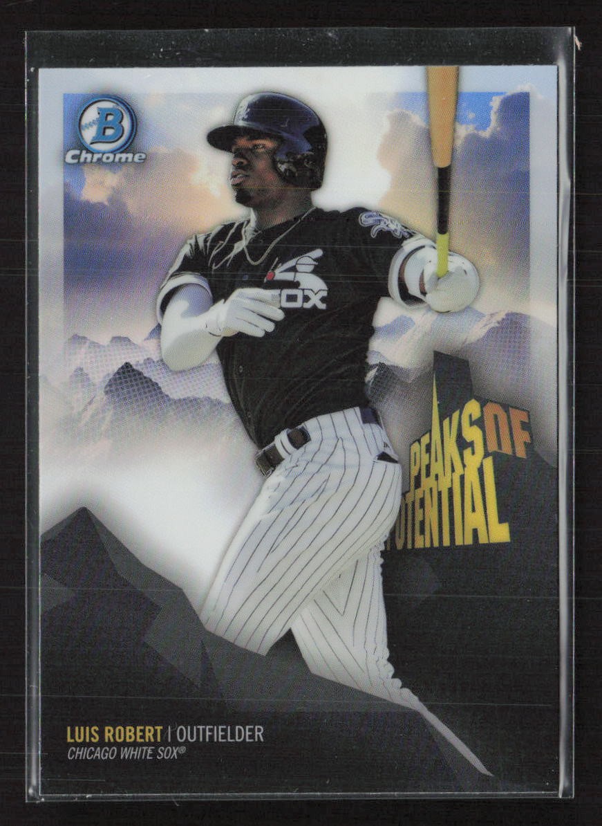 2018 Bowman Chrome Peaks of Potential #PP-LR Luis Robert
