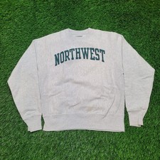 Vintage Champion Reverse Weave Northwest Missouri State Sweatshirt Mens S Crop