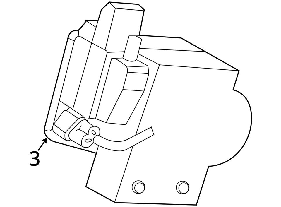 Chassis ECM ABS With Traction Control Fits 03-04 CROWN VICTORIA 285053 Foto 4 de 4