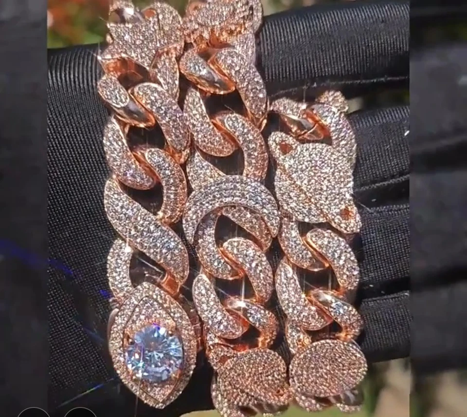 Cuban Link 玫瑰金 16 英寸 — 第 2/2 张图片